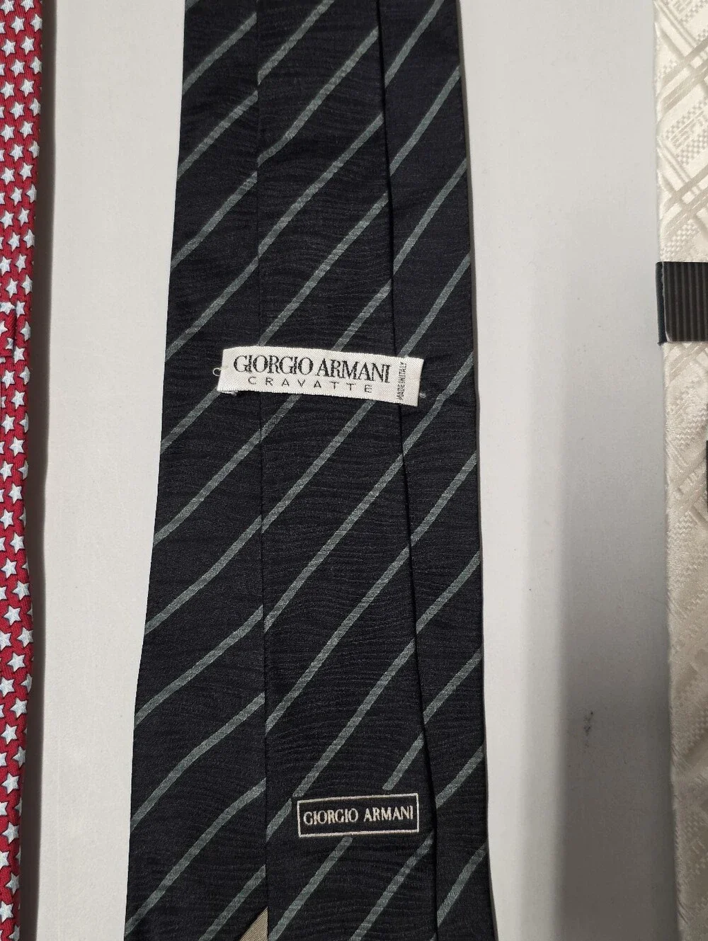 Mixed Brands Men's Silk Tie Set Lot of 5, Multicolor Mixed Patterns,